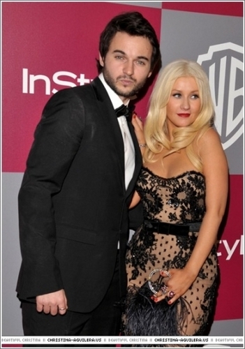 Christina @ 2011 InStyle Golden Globe AfterParty