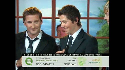 Damian and Paul on QVC - Sep. 8, 2010