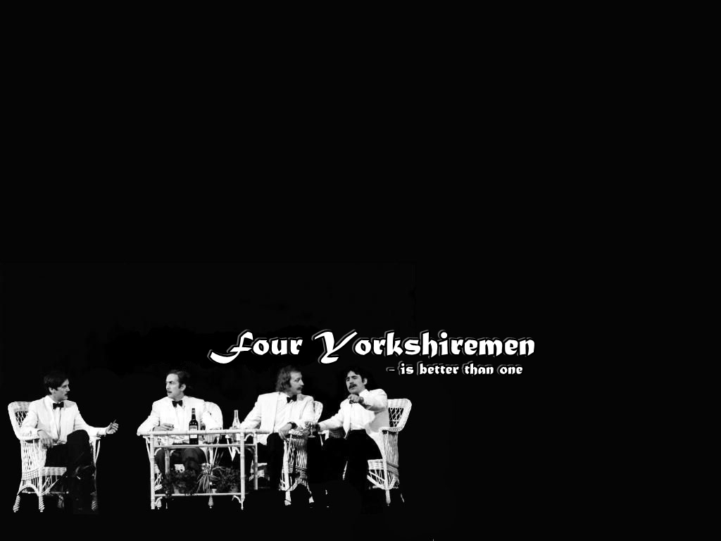 Four Yorkshiremen Monty パイソン パイソン Python 壁紙 ファンポップ