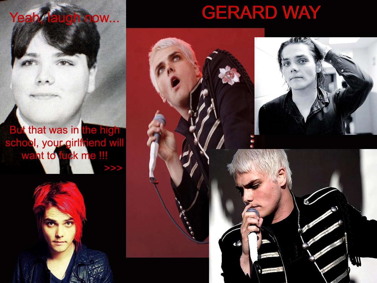 Gerard Way Mixed - My Chemical Romance Photo (18565147) - Fanpop1277 x 957