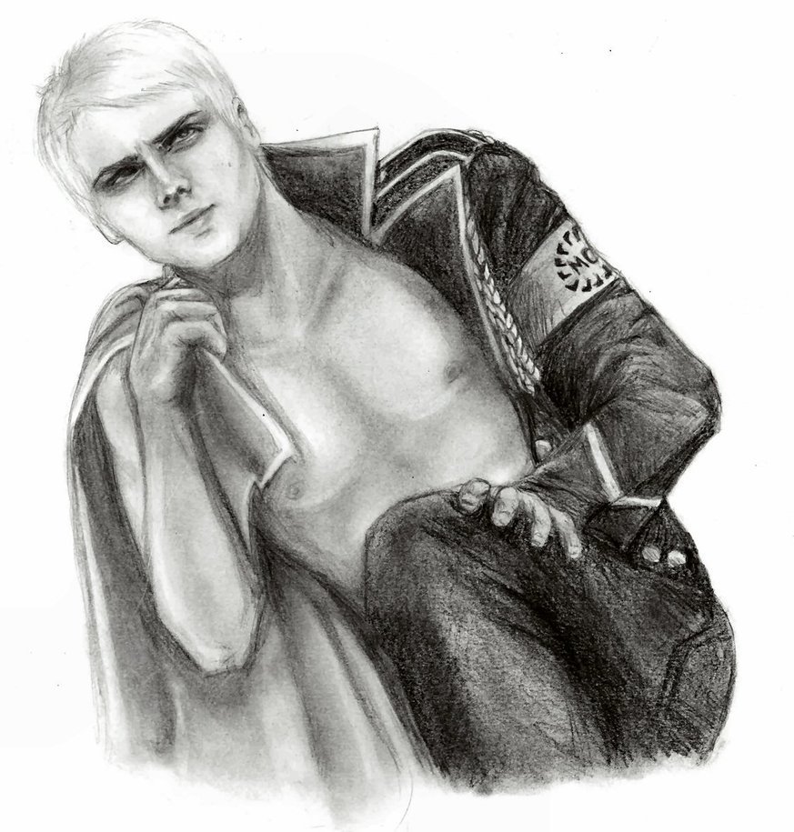 마이 케미컬 로맨스 팬 Art: Gerard Way Shirtless.