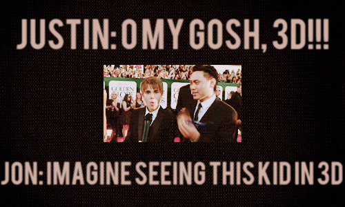 pictures of justin bieber at the golden globes