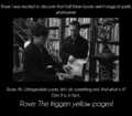 Dan's interview with Rove - Finding out that the spellbooks are the Yellow Pages :PP - harry-potter fan art
