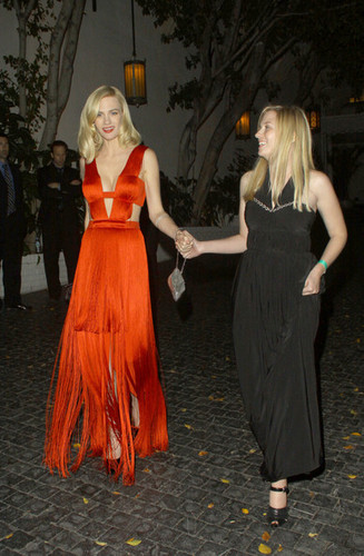  January Jones at chateau, schloss Marmont for the Golden Globes After Party