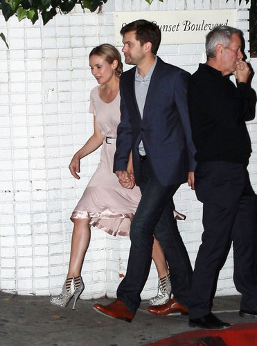Josh & Diane Leaving Chateau Marmont Golden Globes After Party