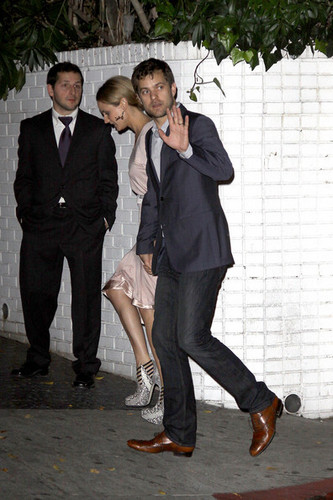 Josh & Diane Leaving Chateau Marmont Golden Globes After Party