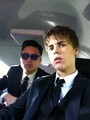 Justin and Jon Chu - justin-bieber photo