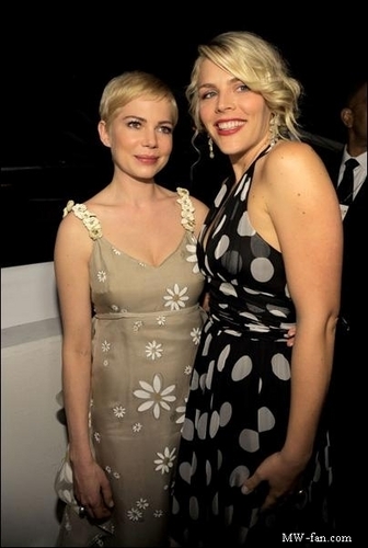  Michelle Williams & Busy Philipps - (Golden Globe After Party 2011)
