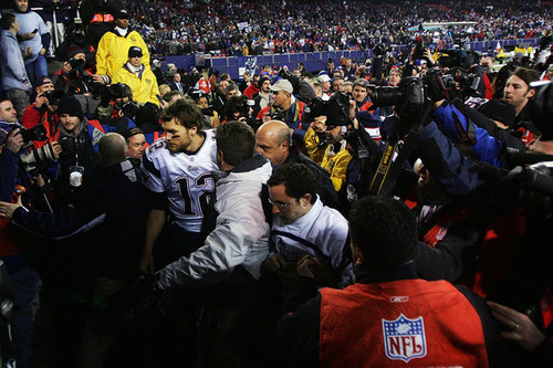 New England Patriots v New York Giants-December 29, 2007