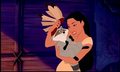 Pocahontas & Meeko - disney-leading-ladies photo