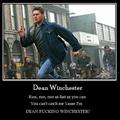 Running Dean - supernatural photo