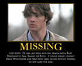 Sam Missing - supernatural photo