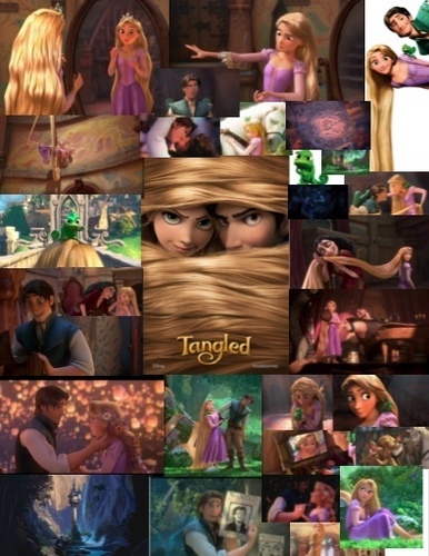  Tangled collage