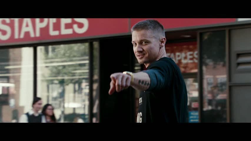jeremy renner the town tattoo