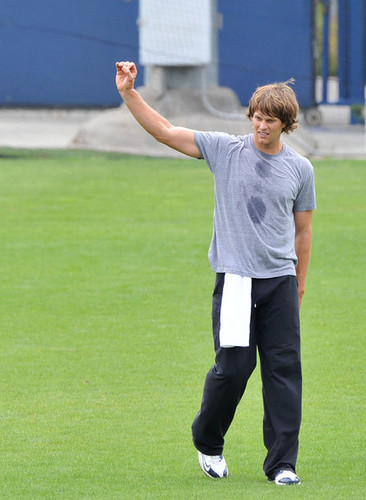  Tom Brady at UCLA-July 8, 2010