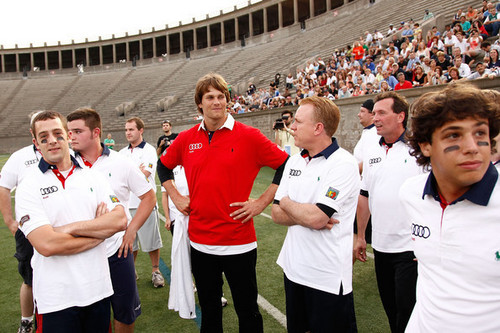  Tom Brady's Flag Football Match Kicks Off 2010 Audi Best Buddies Challenge-June 4, 2010