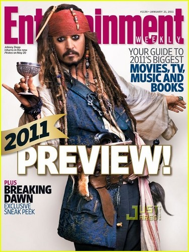  johnny depp-Entertainment Weekly, January 21, 2011