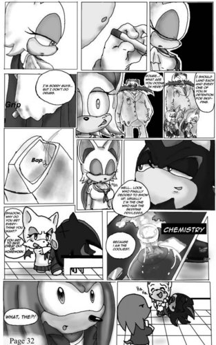  sonic high school comic pg 32