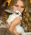...there was once a bunny - brigitte-bardot photo