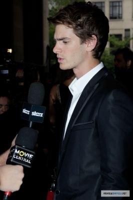  Andrew on "Never Let Me Go" Premiere