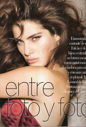  Isabeli Fontana for Vogue Spain, September 2009