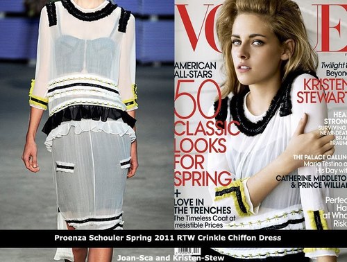  Kristen's Wardrobe From The Vogue Photoshoot