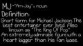 MJ Definition :) - michael-jackson fan art