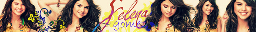  Selena Gomez Banner