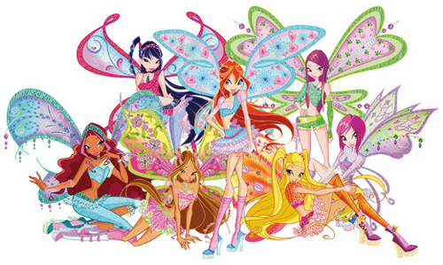  Some pictures from my favourite cartoon:Winx Club ♥