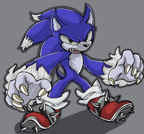  Sonic the werehog