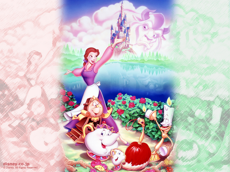 beauty and the beast wallpaper. Wallpaper - Beauty and the