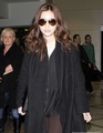 Anna and Christian in the airport of the LA (26.01) - twilight-series photo