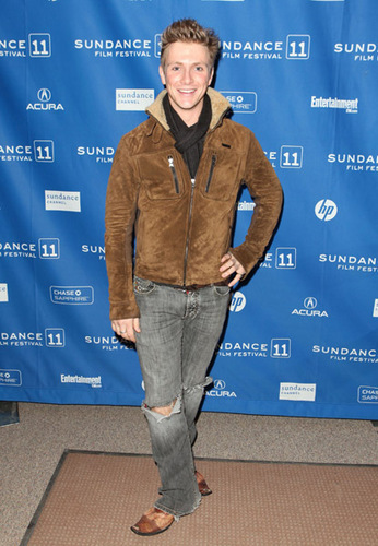  Charlie Bewley at Sundance film festival