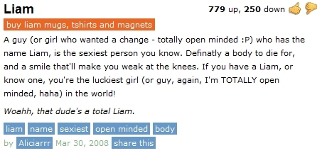  Goregous Liam (Items & Meaning Of Name) 100% Real :) x