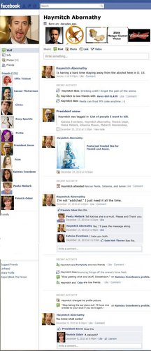 Haymitch's 脸谱 page