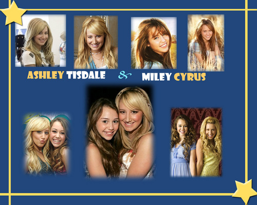  Miley and Ashely