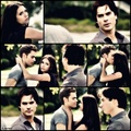 Stefan, Elena and Damon - the-vampire-diaries fan art