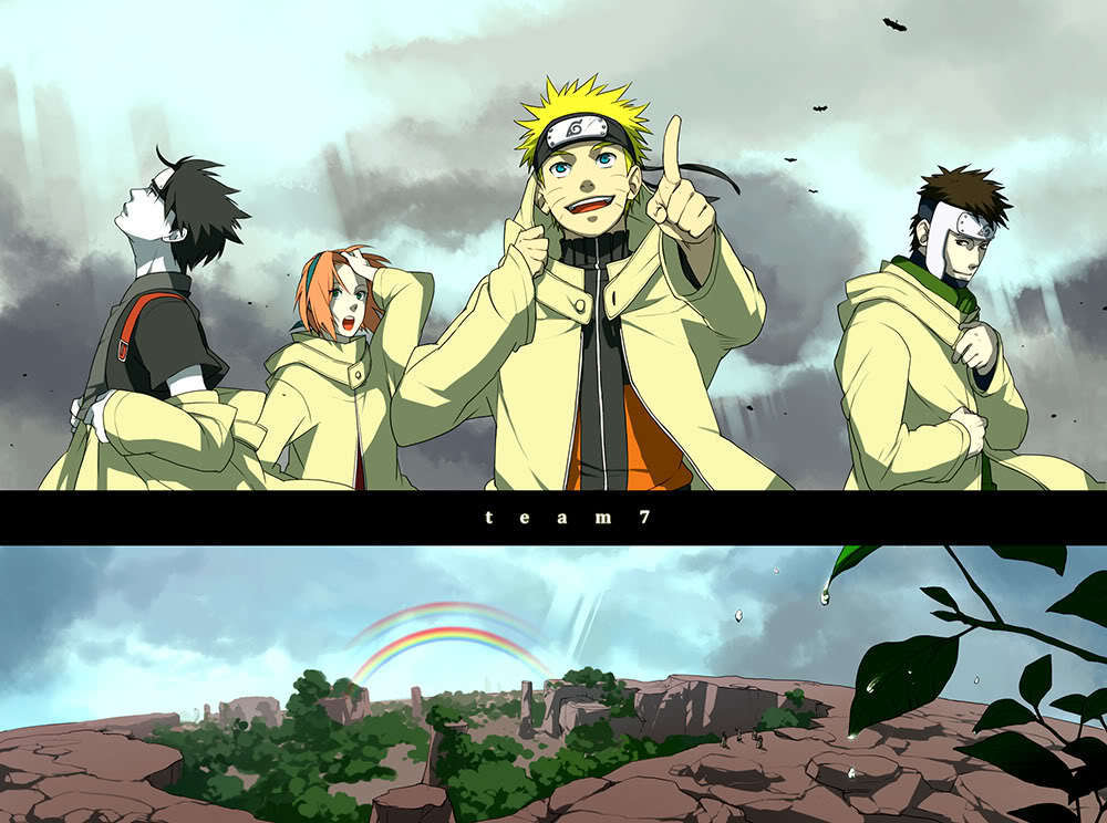 Naruto Shippuden Team Kakashi. Team 7