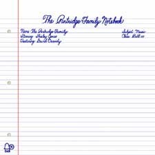 partridge family notebook LP