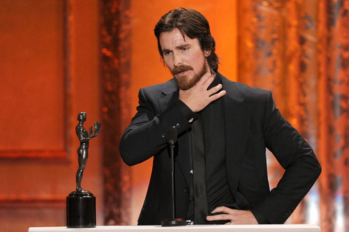 17th Annual Screen Actors Guild Awards Christian Bale
