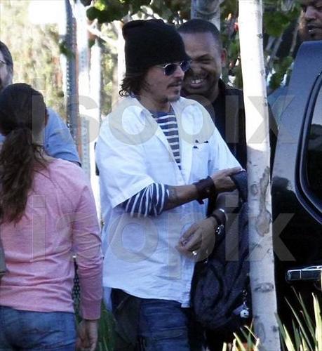 27 Jan 2011 Johnny Depp In HollyWood