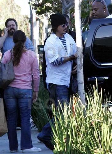  27 Jan 2011 Johnny Depp In HollyWood