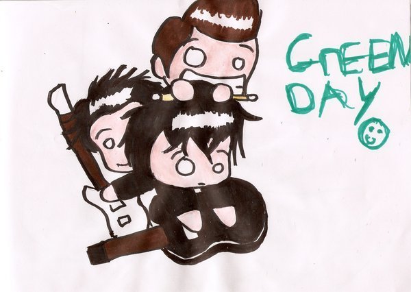 Green Day Chibis/Cartoons/Comics :3 - Green Day Fan Art (18826907) - Fanpop