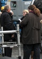 Jorge on the set of "Alcatraz" in Vancouver - January 26- 2011 - lost photo