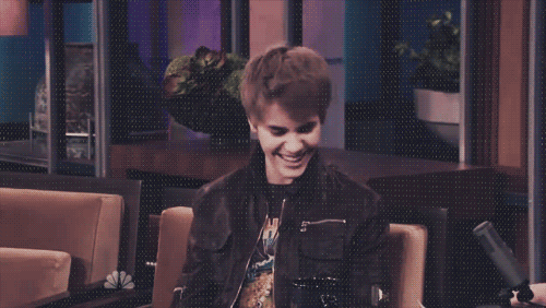 Justin Bieber on the Tonight Show with Jay Leno - Justin 500x282