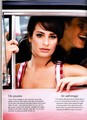 Lea | Cover of Glamour UK March 2011. - glee photo