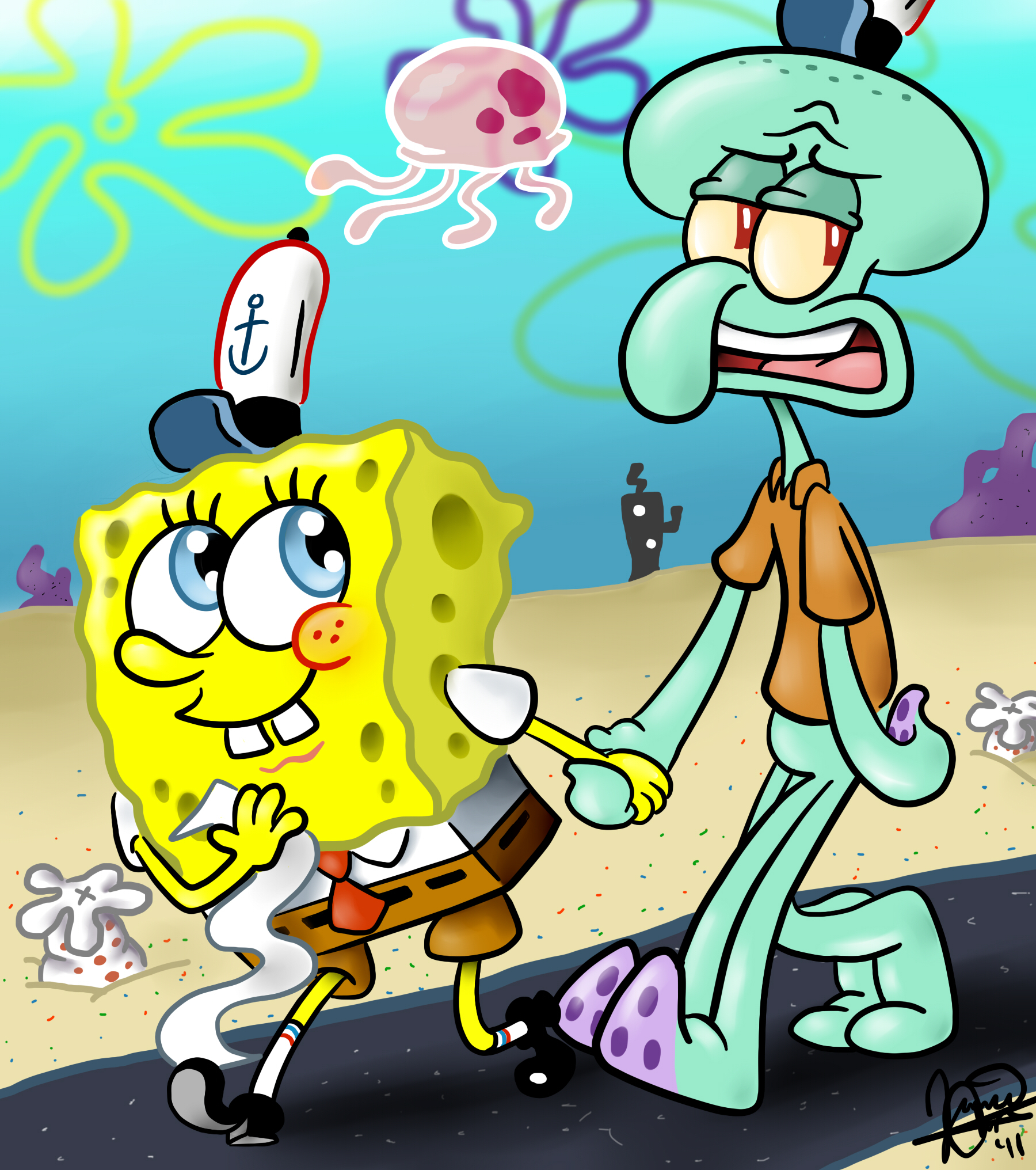 Kumpulan Gambar Lucu Karakter Spongebob Squarepants