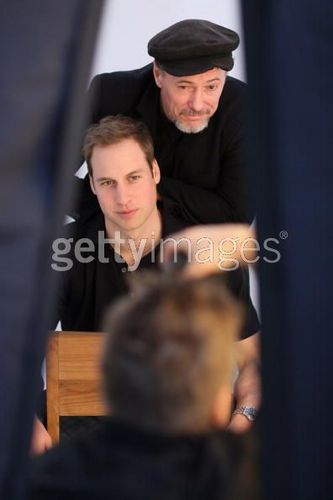  Prince William And Jeff Hubbard Iconic Diptych fotografia Shoot For Crisis Charity