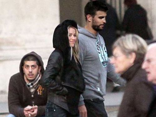 Shakira and Piqué together