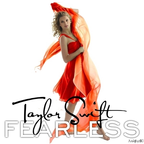  Taylor rápido, swift - Fearless [My FanMade Album Cover]